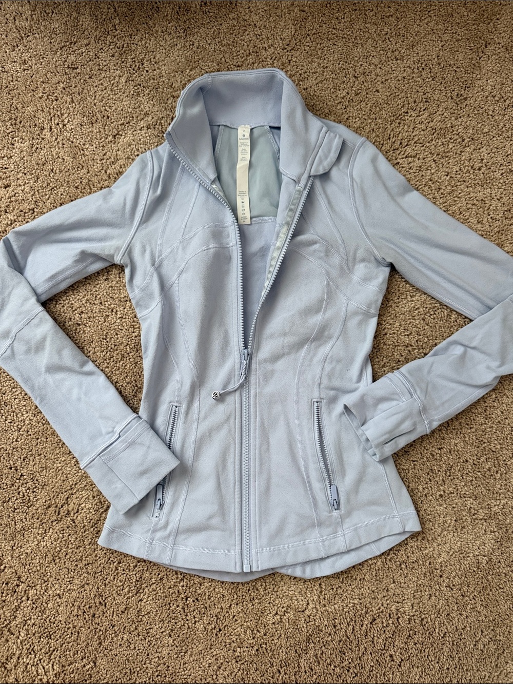Lululemon Light Blue Define Jacket